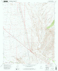 Flores Arizona Historical topographic map, 1:24000 scale, 7.5 X 7.5 Minute, Year 1969