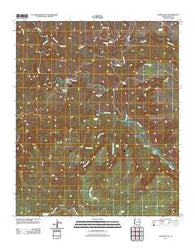 Forks Butte Arizona Historical topographic map, 1:24000 scale, 7.5 X 7.5 Minute, Year 2011