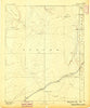 Fort Defiance New Mexico Historical topographic map, 1:250000 scale, 1 X 1 Degree, Year 1886