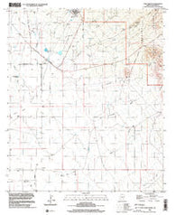 Fort Grant Arizona Historical topographic map, 1:24000 scale, 7.5 X 7.5 Minute, Year 1996