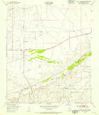 Fort Huachuca NE Arizona Historical topographic map, 1:24000 scale, 7.5 X 7.5 Minute, Year 1948