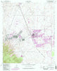 Fort Huachuca Arizona Historical topographic map, 1:24000 scale, 7.5 X 7.5 Minute, Year 1958