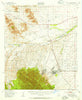 Fort Huachuca Arizona Historical topographic map, 1:62500 scale, 15 X 15 Minute, Year 1948