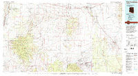 Fort Huachuca Arizona Historical topographic map, 1:100000 scale, 30 X 60 Minute, Year 1994