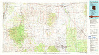 Fort Huachuca Arizona Historical topographic map, 1:100000 scale, 30 X 60 Minute, Year 1994