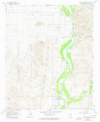Fort McDowell Arizona Historical topographic map, 1:24000 scale, 7.5 X 7.5 Minute, Year 1964