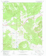 Fort Rock Ranch Arizona Historical topographic map, 1:24000 scale, 7.5 X 7.5 Minute, Year 1980