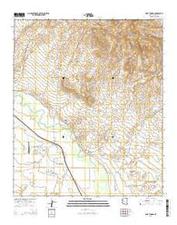 Fort Thomas Arizona Current topographic map, 1:24000 scale, 7.5 X 7.5 Minute, Year 2014