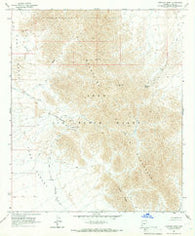 Fortuna Mine Arizona Historical topographic map, 1:24000 scale, 7.5 X 7.5 Minute, Year 1965