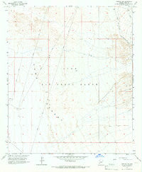 Fortuna SW Arizona Historical topographic map, 1:24000 scale, 7.5 X 7.5 Minute, Year 1965