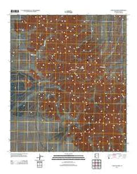 Fortuna Mine Arizona Historical topographic map, 1:24000 scale, 7.5 X 7.5 Minute, Year 2011
