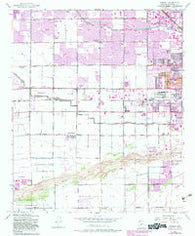 Fowler Arizona Historical topographic map, 1:24000 scale, 7.5 X 7.5 Minute, Year 1952