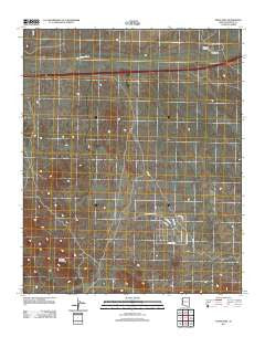 Franconia Arizona Historical topographic map, 1:24000 scale, 7.5 X 7.5 Minute, Year 2011