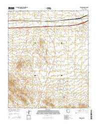 Franconia Arizona Current topographic map, 1:24000 scale, 7.5 X 7.5 Minute, Year 2014
