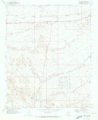Franconia Arizona Historical topographic map, 1:24000 scale, 7.5 X 7.5 Minute, Year 1970