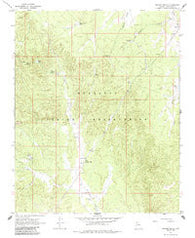 Frazier Wells Arizona Historical topographic map, 1:24000 scale, 7.5 X 7.5 Minute, Year 1967