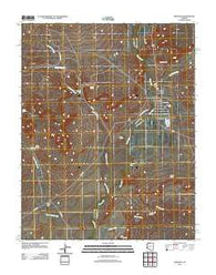 Fredonia Arizona Historical topographic map, 1:24000 scale, 7.5 X 7.5 Minute, Year 2011