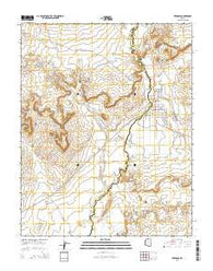 Fredonia Arizona Current topographic map, 1:24000 scale, 7.5 X 7.5 Minute, Year 2014