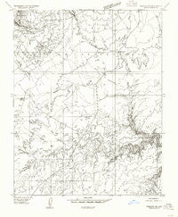 Fredonia SW Arizona Historical topographic map, 1:24000 scale, 7.5 X 7.5 Minute, Year 1954