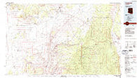 Fredonia Arizona Historical topographic map, 1:100000 scale, 30 X 60 Minute, Year 1984
