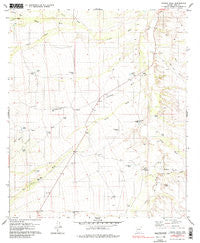 Fresno Wash Arizona Historical topographic map, 1:24000 scale, 7.5 X 7.5 Minute, Year 1979