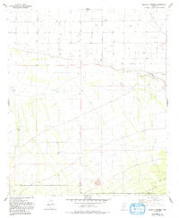 Friendly Corners Arizona Historical topographic map, 1:24000 scale, 7.5 X 7.5 Minute, Year 1981