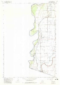 Gadsden Arizona Historical topographic map, 1:24000 scale, 7.5 X 7.5 Minute, Year 1965