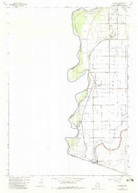 Gadsden Arizona Historical topographic map, 1:24000 scale, 7.5 X 7.5 Minute, Year 1965