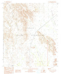 Gakolik Mountains Arizona Historical topographic map, 1:24000 scale, 7.5 X 7.5 Minute, Year 1990