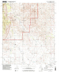 Galleta Flat West Arizona Historical topographic map, 1:24000 scale, 7.5 X 7.5 Minute, Year 1996