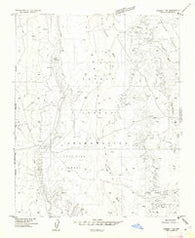 Ganado 1 NE Arizona Historical topographic map, 1:24000 scale, 7.5 X 7.5 Minute, Year 1955