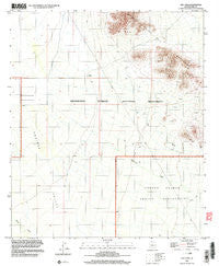 Gap Tank Arizona Historical topographic map, 1:24000 scale, 7.5 X 7.5 Minute, Year 1996