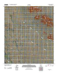 Gap Tank Arizona Historical topographic map, 1:24000 scale, 7.5 X 7.5 Minute, Year 2011