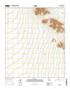 Gap Tank Arizona Current topographic map, 1:24000 scale, 7.5 X 7.5 Minute, Year 2014