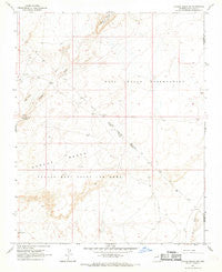 Garces Mesas NE Arizona Historical topographic map, 1:24000 scale, 7.5 X 7.5 Minute, Year 1967