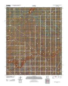 Garces Mesas NE Arizona Historical topographic map, 1:24000 scale, 7.5 X 7.5 Minute, Year 2011