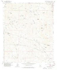 Garfias Mountain Arizona Historical topographic map, 1:24000 scale, 7.5 X 7.5 Minute, Year 1964