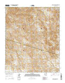 Garfias Mountain Arizona Current topographic map, 1:24000 scale, 7.5 X 7.5 Minute, Year 2014