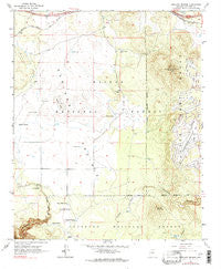Garland Prairie Arizona Historical topographic map, 1:24000 scale, 7.5 X 7.5 Minute, Year 1963