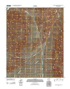 Garnet Mountain NW Arizona Historical topographic map, 1:24000 scale, 7.5 X 7.5 Minute, Year 2011