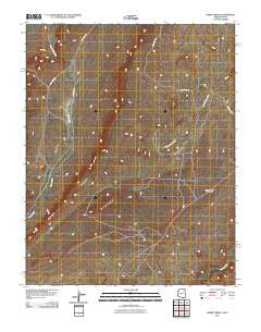 Garnet Ridge Arizona Historical topographic map, 1:24000 scale, 7.5 X 7.5 Minute, Year 2011