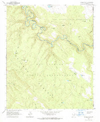 Georges Butte Arizona Historical topographic map, 1:24000 scale, 7.5 X 7.5 Minute, Year 1966
