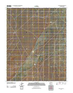 Giants Chair Arizona Historical topographic map, 1:24000 scale, 7.5 X 7.5 Minute, Year 2011