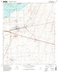 Gila Bend Arizona Historical topographic map, 1:24000 scale, 7.5 X 7.5 Minute, Year 1973