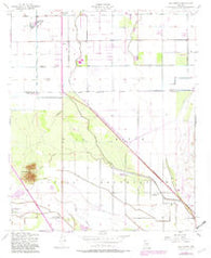 Gila Butte Arizona Historical topographic map, 1:24000 scale, 7.5 X 7.5 Minute, Year 1952