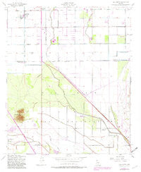 Gila Butte Arizona Historical topographic map, 1:24000 scale, 7.5 X 7.5 Minute, Year 1952