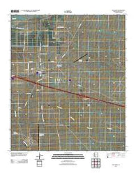 Gila Bend Arizona Historical topographic map, 1:24000 scale, 7.5 X 7.5 Minute, Year 2011
