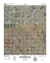 Gila Butte Arizona Historical topographic map, 1:24000 scale, 7.5 X 7.5 Minute, Year 2011