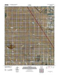 Gila Butte NW Arizona Historical topographic map, 1:24000 scale, 7.5 X 7.5 Minute, Year 2011
