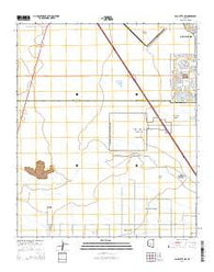 Gila Butte NW Arizona Current topographic map, 1:24000 scale, 7.5 X 7.5 Minute, Year 2014
